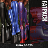 [BL] Luna boots leather // FATPACK