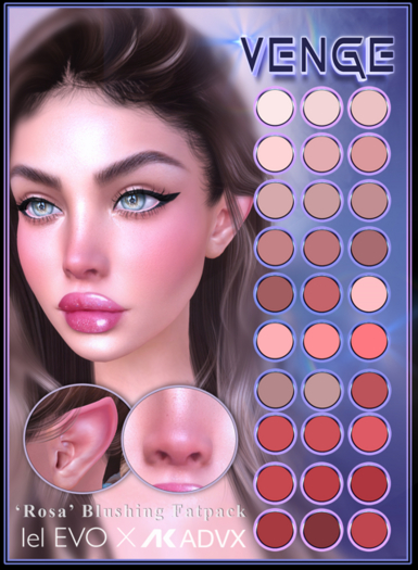VENGE - EVO X - 'Rosa' Blushing FATPACK 