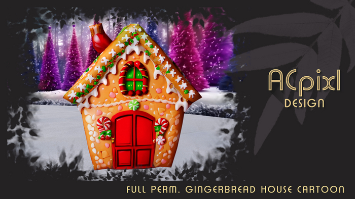 Gingerbread House Cartoon