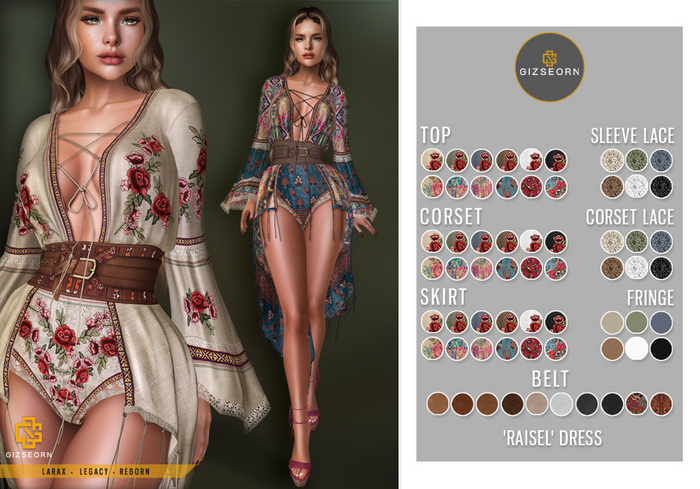 GIZ SEORN: 'Raisel' Dress [FatPack]