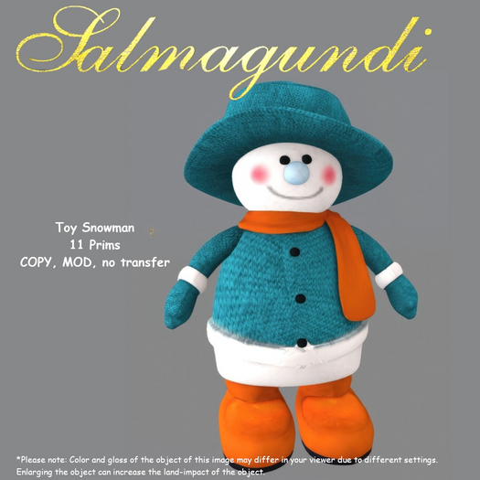 Toy Snowman