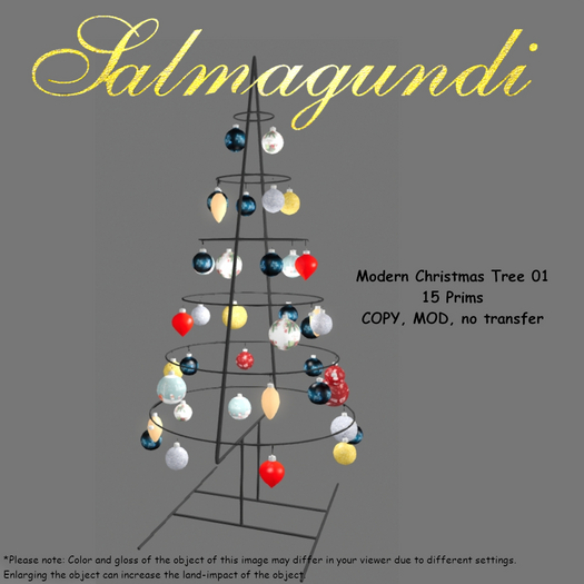Modern christmas tree 01