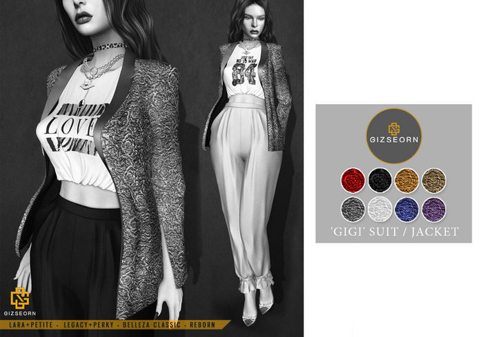 GIZ SEORN: 'Gigi Suit' Jacket [DEMO]