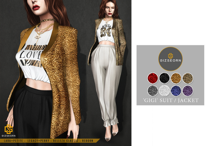 GIZ SEORN: 'Gigi Suit' Jacket [FATPACK]