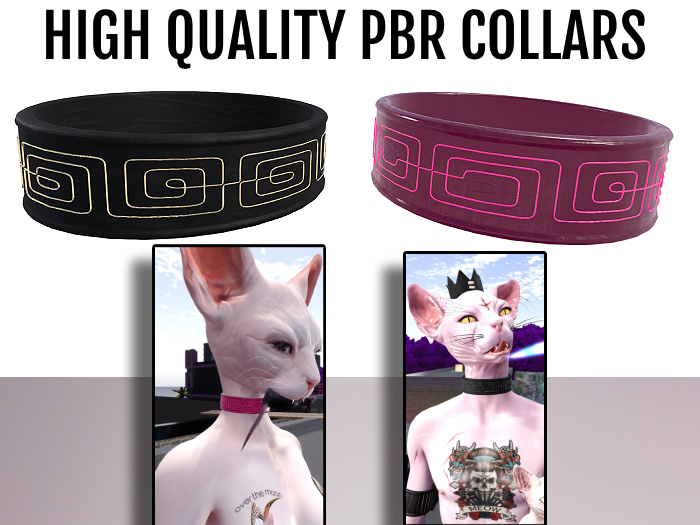 High Quality PBR Collars (!NOT ADULT!)