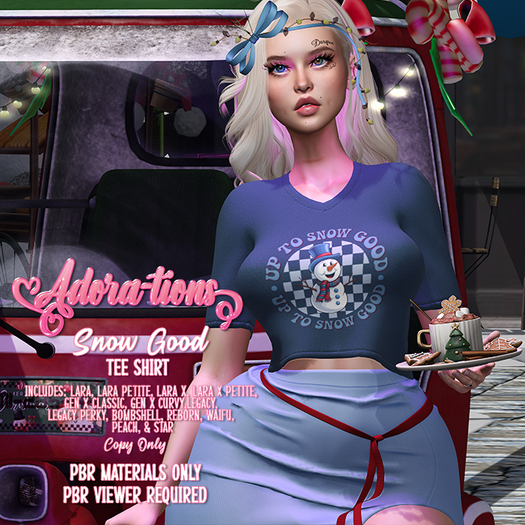 Adora-tions - Snow Good Tee Shirt