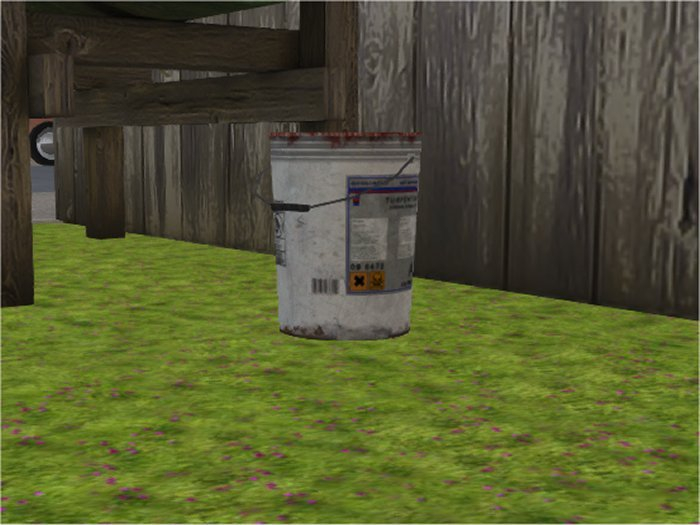 A Paint Bucket with Auto Shop Sounds Add Me
