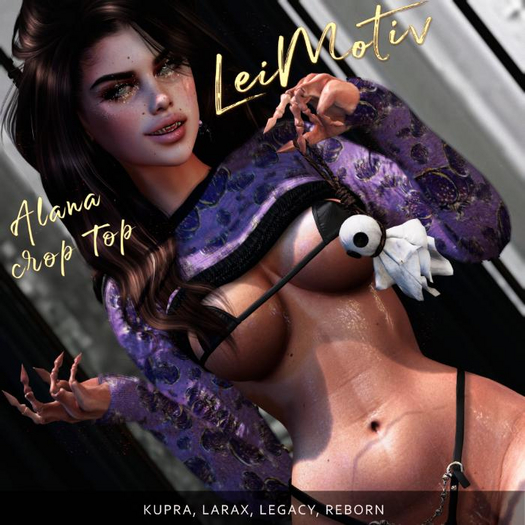 ~[LeiMotiv] Alana crop top .// ADD ME