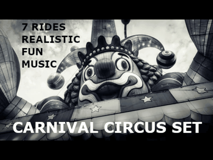 Amusment Carnival Rides Full Set 1.2 add/touch