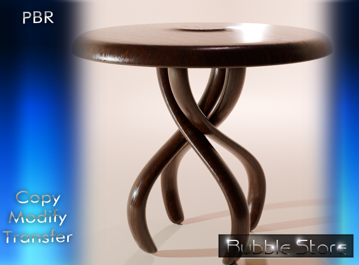 Bubble - Footstool MESH FULL PERM PBR