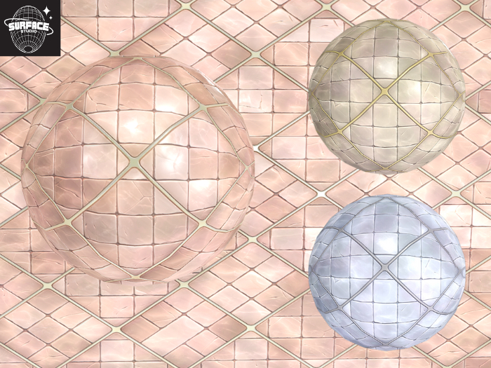 PBR Diamond Stone Pavement