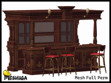 Meshuga Canopy Bar FULL PERM MESH