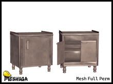 Meshuga Restaurant Props - Cabinets FULL PERM MESH