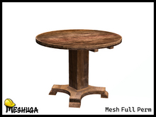 Meshuga Wild West Bar - Table FULL PERM MESH 