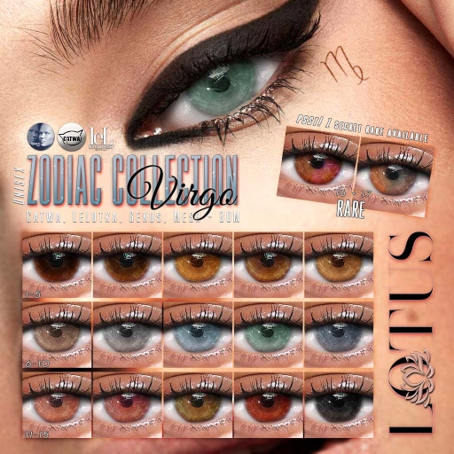 LOTUS. Virgo Eyes 18 SECRET RARE
