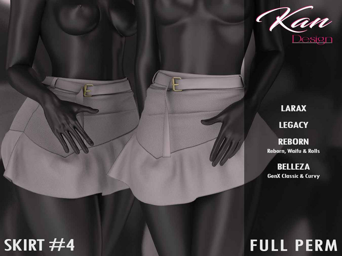 KANDESIGN - SKIRT #4 - FULL PERM