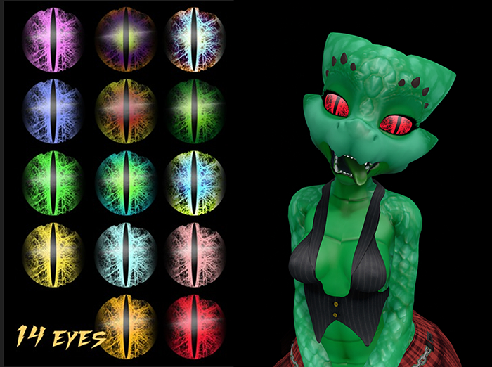 Kemono Island - Kobold Snagletooth Snake Eyes v2