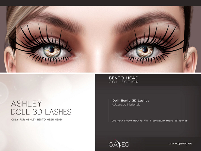 NEW !!! [GA.EG] Ashley Bento Doll 3D Lashes DEMO