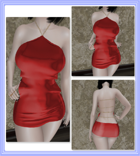 Dress kallynda Red