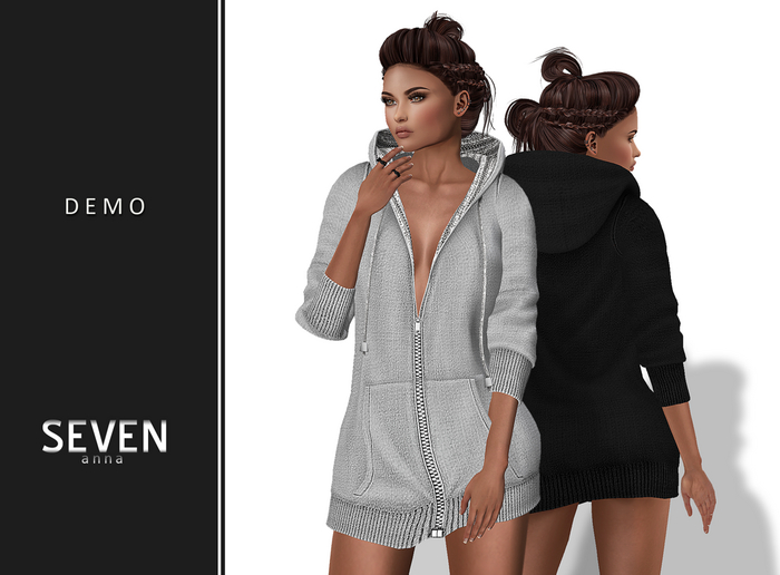SEVEN - Anna Mesh Hoodie (demo)