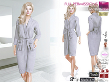 MI961266 MI Long Bathrobe - Gold