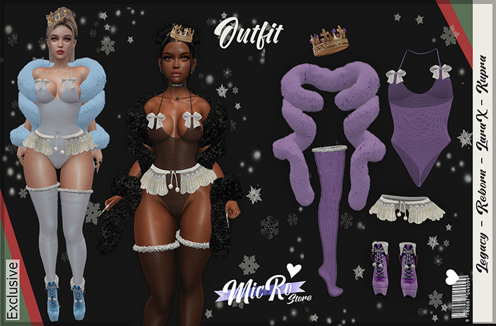 - MicRo - Outfit Elsa Lilac