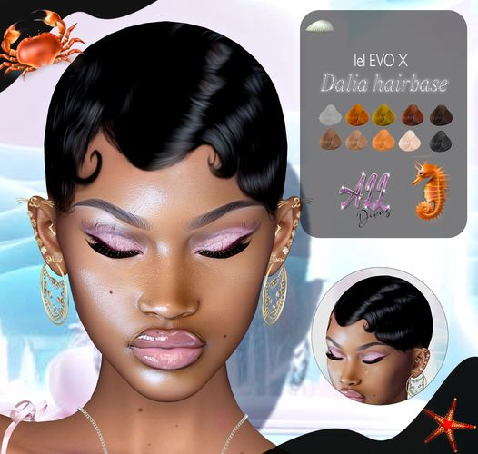 [All Divas] Dalia - hairbase EVOX