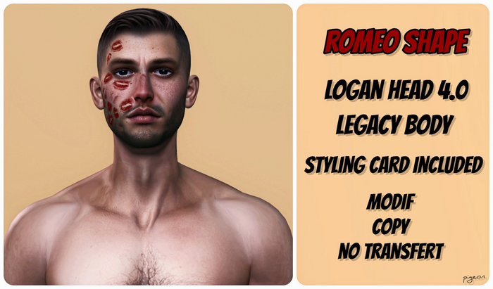 *PIGEON* Romeo Shape