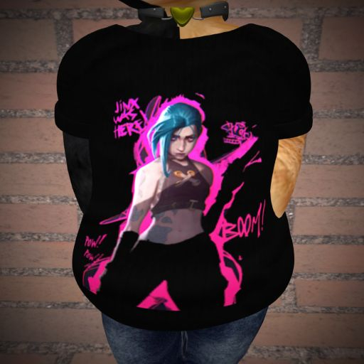 .::KS::.Dinkie-Summer-T-Shirt-black-jinx-was-here