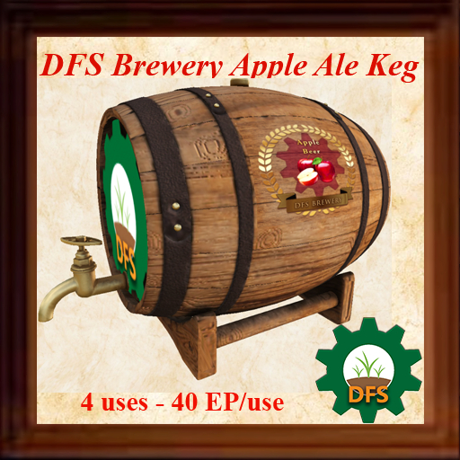 DFS Brewery Apple Ale Keg (Actual Keg)