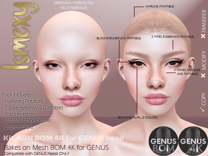 [Is] ADN Kit BOM 4K for GENUS Head