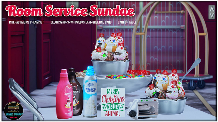 Junk Food - Room Service Sundae 