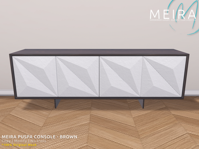 Meira Puspa Console - Brown