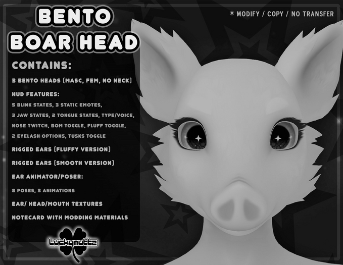 [LM] Bento Boar Head v.1.1 DEMO 