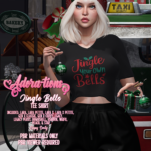 Adora-tions - Jingle Bells Tee Shirt