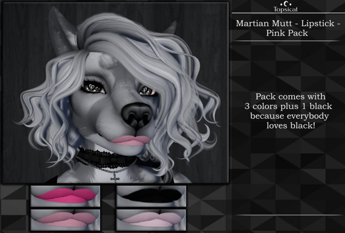 [Topsicat] Martian Mutt - Lipsticks - Pinks