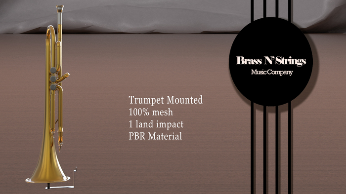 Trumpet Mounted - PBR