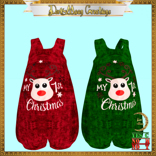 *DM* Christmas Dinkie Salopette 03