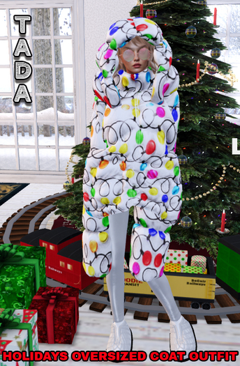-TADA- HOLIDAY OVERSIZED COAT OUTFIT