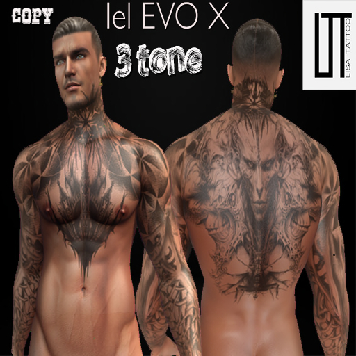 "Lisa tattoo pacK Night smoke