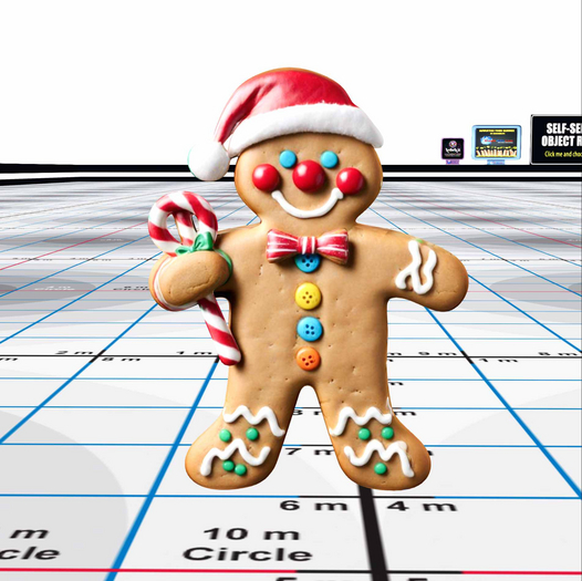 "MB" gingerbread xmas