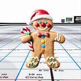 "MB" gingerbread xmas