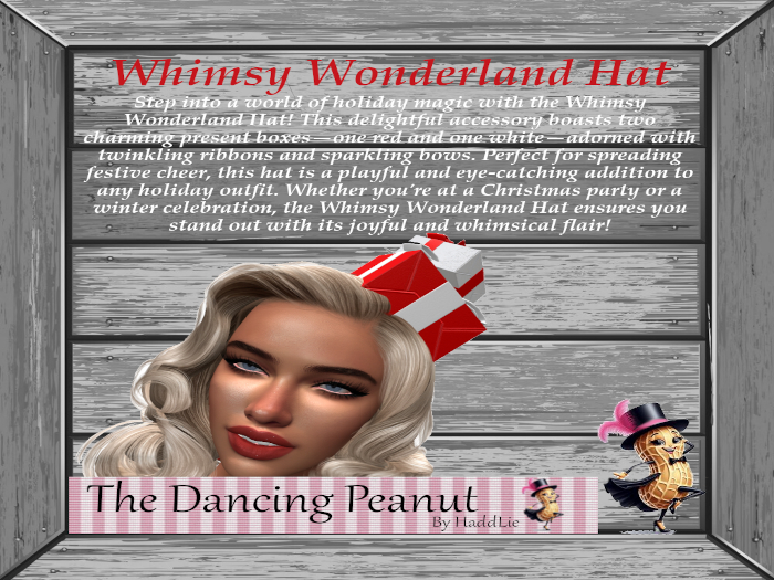 Whimsy Wonderland Hat, Red