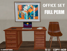 Office Set Dark FULL PERM