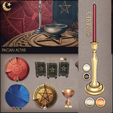 .random.Matter. - Pagan Altar - Candle [Copper/White]