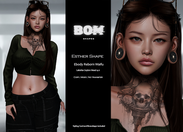 *BOM* - ESTHER Shape // CEYLON