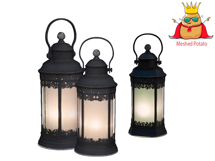 Meshed Potato - Christmas Lantern  Full Perm