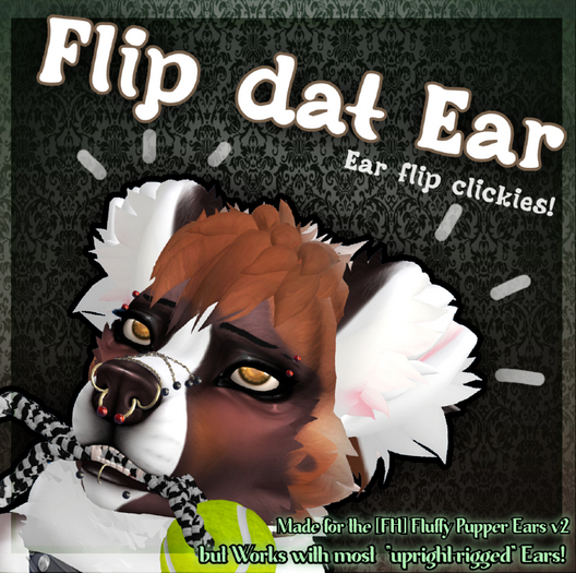 [FH] Fluffy Pupper Ears - EAR FLIP CLICKY