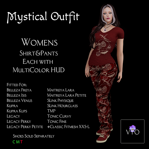 ViO MYSTICAL OUTFIT DEMO - WOMENS