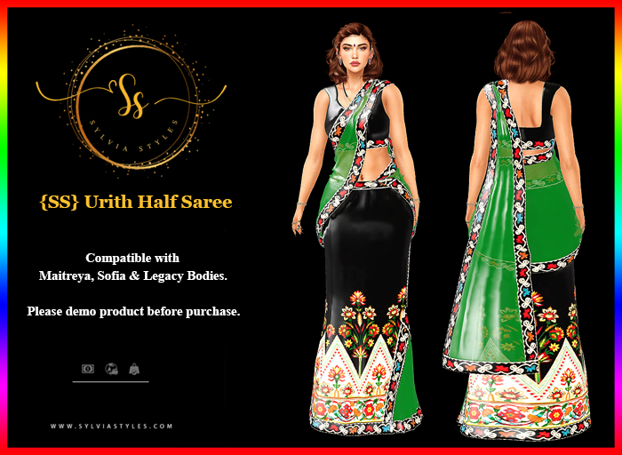 Urith Half Saree 13